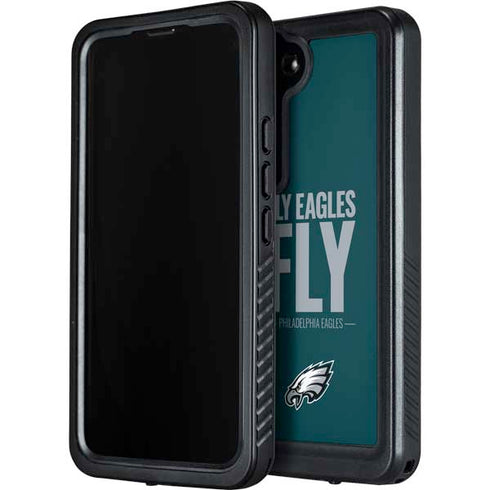NFL Philadelphia Eagles Team Motto Galaxy S24 Plus Waterproof Case