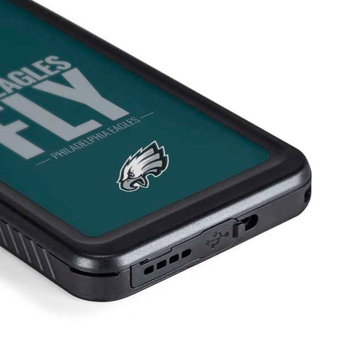 NFL Philadelphia Eagles Team Motto Galaxy S24 Plus Waterproof Case
