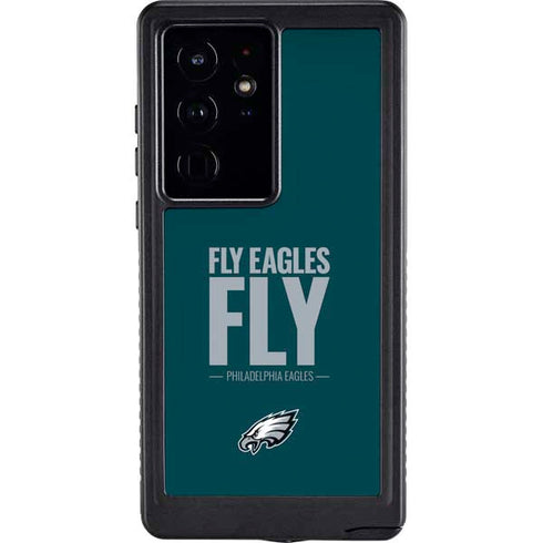 NFL Philadelphia Eagles Team Motto Galaxy S24 Ultra Waterproof Case