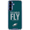 NFL Philadelphia Eagles Team Motto Galaxy S25 Clear Case