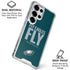 NFL Philadelphia Eagles Team Motto Galaxy S25 Ultra Clear Case