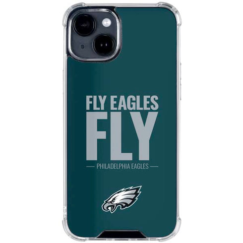 NFL Philadelphia Eagles Team Motto iPhone 15 Clear Case