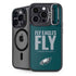 NFL Philadelphia Eagles Team Motto iPhone 15 Pro Max Kickstand Case