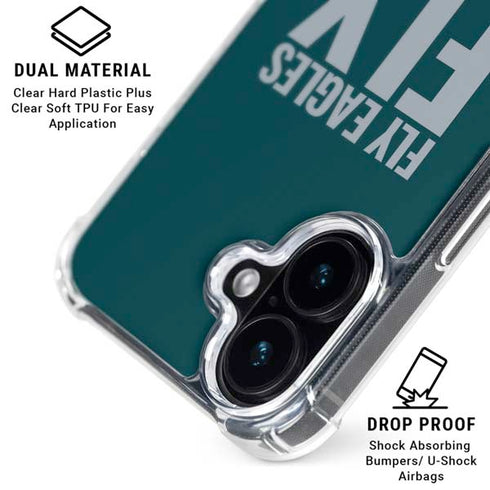 NFL Philadelphia Eagles Team Motto iPhone 16 MagSafe Case