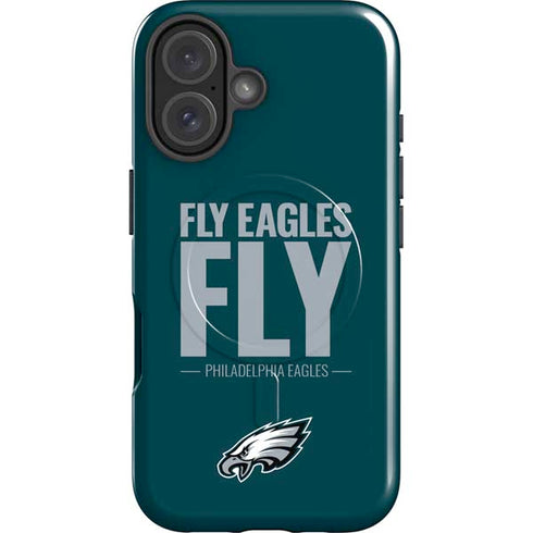 NFL Philadelphia Eagles Team Motto iPhone 16 Magsafe Impact Case