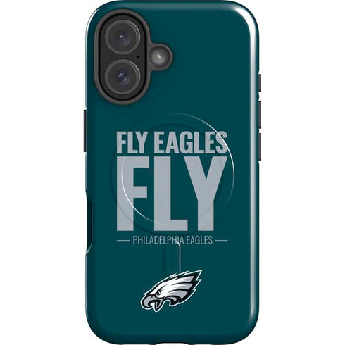 NFL Philadelphia Eagles Team Motto iPhone 16 Plus Magsafe Impact Case