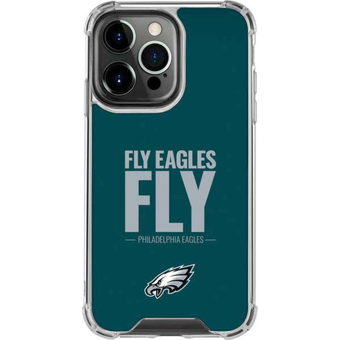 NFL Philadelphia Eagles Team Motto iPhone 16 Pro Clear Case