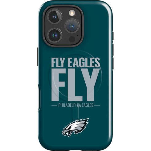 NFL Philadelphia Eagles Team Motto iPhone 16 Pro Magsafe Impact Case
