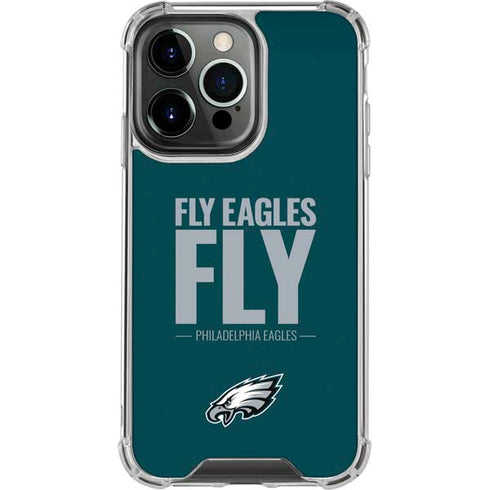 NFL Philadelphia Eagles Team Motto iPhone 16 Pro Max Clear Case