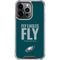 NFL Philadelphia Eagles Team Motto iPhone 16 Pro Max Clear Case