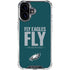 NFL Philadelphia Eagles Team Motto iPhone 17 Clear Case