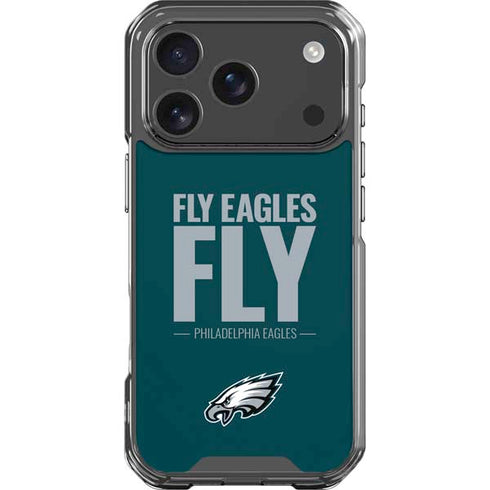 NFL Philadelphia Eagles Team Motto iPhone 18 Pro Clear Case