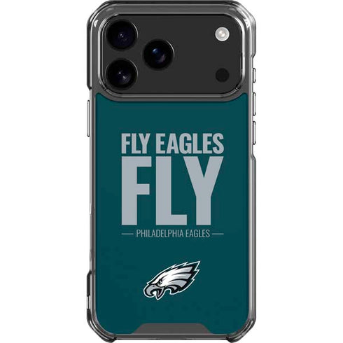 NFL Philadelphia Eagles Team Motto iPhone 18 Pro Max Clear Case