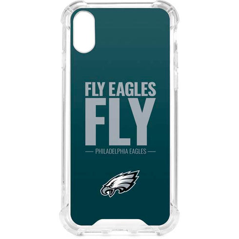 NFL Philadelphia Eagles Team Motto iPhone XS Clear Case