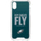 NFL Philadelphia Eagles Team Motto iPhone XS Clear Case