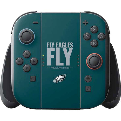NFL Philadelphia Eagles Team Motto Nintendo Switch 2 (2025) with Joy-Con Skin