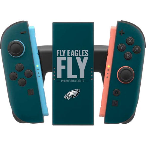 NFL Philadelphia Eagles Team Motto Nintendo Switch 2 (2025) Joy-Con Controller Skin