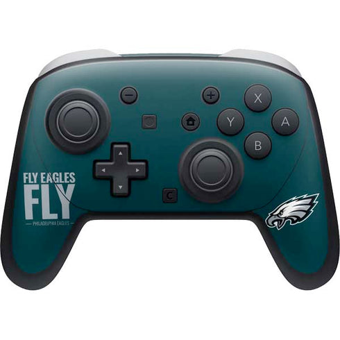 NFL Philadelphia Eagles Team Motto Nintendo Switch 2 (2025) Pro Controller Skin