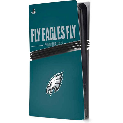 NFL Philadelphia Eagles Team Motto PS5 Pro Console Skin