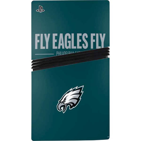 NFL Philadelphia Eagles Team Motto PS5 Pro Console Skin