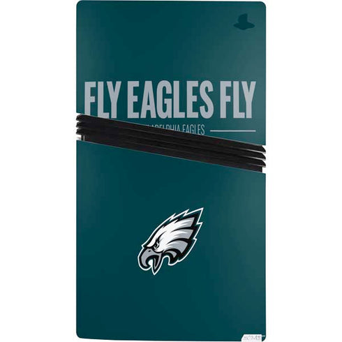 NFL Philadelphia Eagles Team Motto PS5 Pro Console Skin