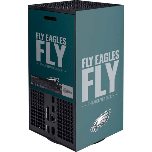 NFL Philadelphia Eagles Team Motto XBox Series X Digital Edition Console Skin