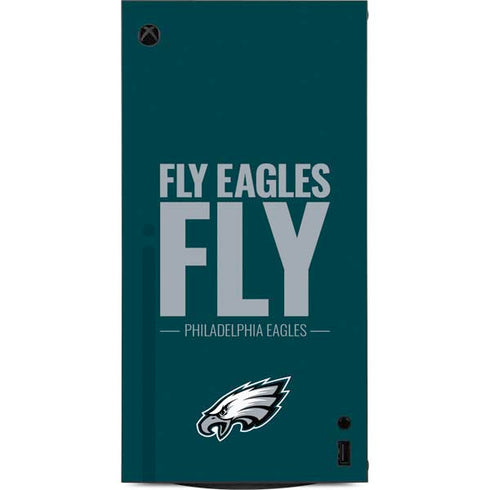 NFL Philadelphia Eagles Team Motto XBox Series X Digital Edition Console Skin