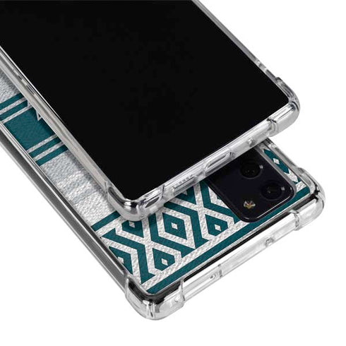 NFL Philadelphia Eagles Trailblazer Galaxy Note20 5G Clear Case