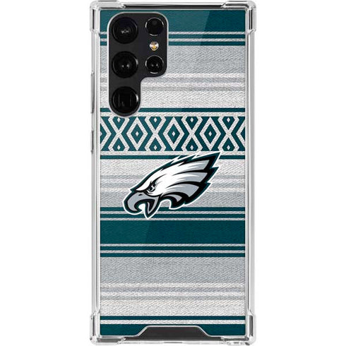 NFL Philadelphia Eagles Trailblazer Galaxy S22 Ultra Clear Case