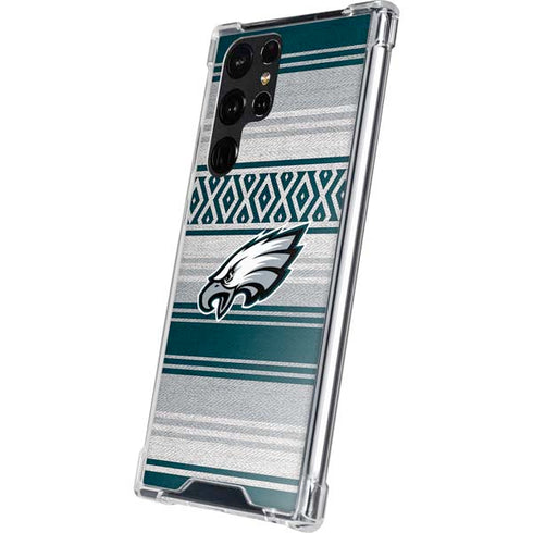 NFL Philadelphia Eagles Trailblazer Galaxy S22 Ultra Clear Case