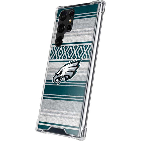 NFL Philadelphia Eagles Trailblazer Galaxy S23 Ultra Clear Case