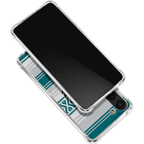 NFL Philadelphia Eagles Trailblazer Galaxy S24 FE Clear Case