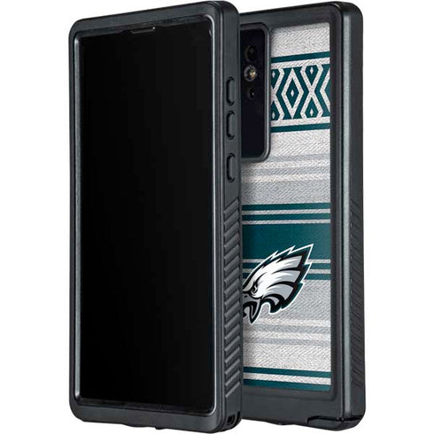 NFL Philadelphia Eagles Trailblazer Galaxy S24 Ultra Waterproof Case