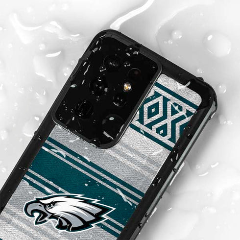 NFL Philadelphia Eagles Trailblazer Galaxy S24 Ultra Waterproof Case
