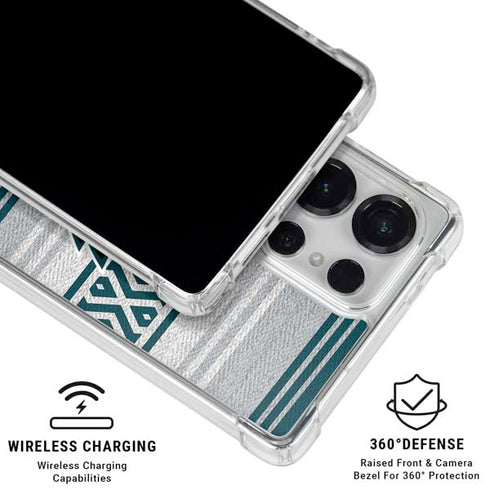 NFL Philadelphia Eagles Trailblazer Galaxy S25 Ultra Clear Case