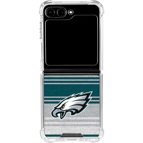 NFL Philadelphia Eagles Trailblazer Galaxy Z Flip6 Clear Case
