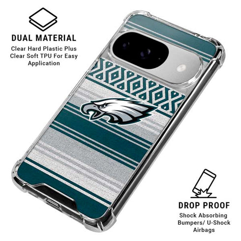 NFL Philadelphia Eagles Trailblazer Google Pixel 10 Clear Case
