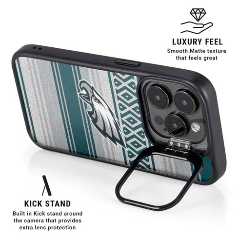 NFL Philadelphia Eagles Trailblazer iPhone 13 Pro Kickstand Case