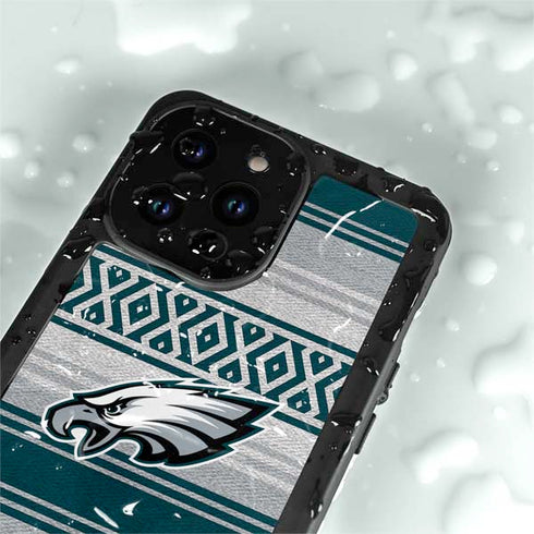 NFL Philadelphia Eagles Trailblazer iPhone 15 Pro Waterproof Case