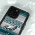 NFL Philadelphia Eagles Trailblazer iPhone 15 Pro Waterproof Case