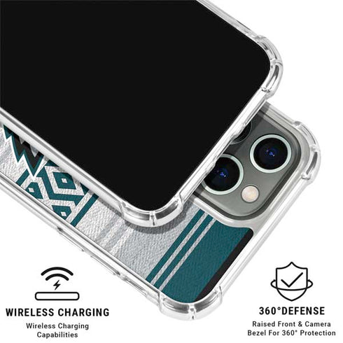 NFL Philadelphia Eagles Trailblazer iPhone 16 Pro Clear Case