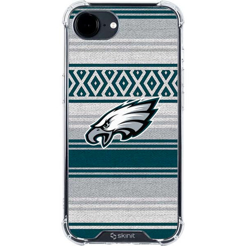 NFL Philadelphia Eagles Trailblazer iPhone 16e Clear Case