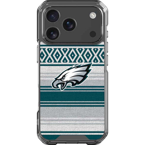 NFL Philadelphia Eagles Trailblazer iPhone 18 Pro Clear Case