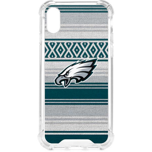 NFL Philadelphia Eagles Trailblazer iPhone XS Clear Case