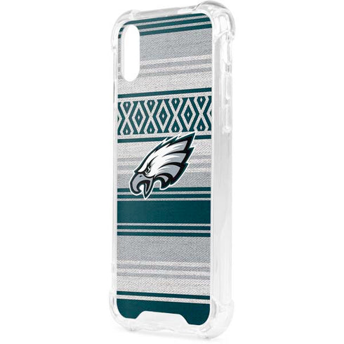 NFL Philadelphia Eagles Trailblazer iPhone XS Clear Case