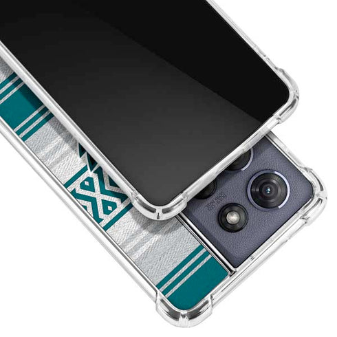 NFL Philadelphia Eagles Trailblazer Moto G Power 5G (2025) Clear Case