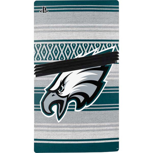 NFL Philadelphia Eagles Trailblazer PS5 Pro Disk Console Skin