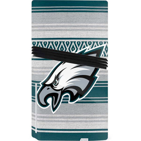 NFL Philadelphia Eagles Trailblazer PS5 Pro Disk Console Skin