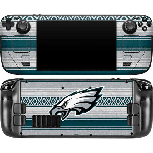 NFL Philadelphia Eagles Trailblazer Steam Deck Handheld Gaming Computer OLED Skin