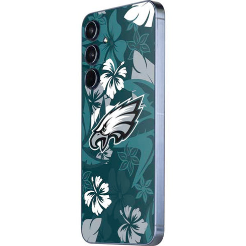 NFL Philadelphia Eagles Tropical Print Galaxy A35 5G Skin